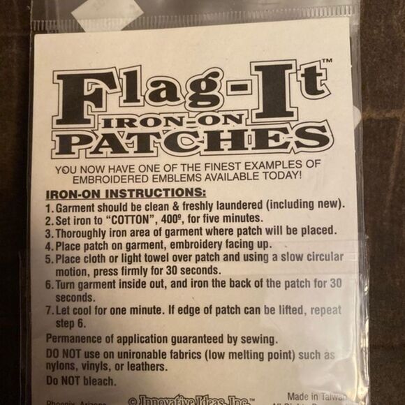 Iron-on patches  - Picture 2 of 3
